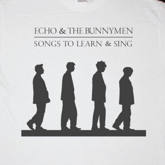 Echo And The Bunnymen Songs To Learn  Sing Rock Band Fan Gift Graphic T Shirt159 - Picture 2 of 5